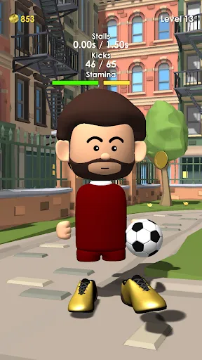 Gameplay screenshot 1 from The Real Juggle: Soccer 2024 - Sports game
